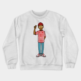 Finding Wally Crewneck Sweatshirt